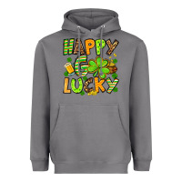 Storm St. Patrick's Happy go lucky Heavyweight Hoodie - OliviaCreatesArt