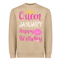 Mushroom Queen Was Born İn January Happy Birthday Heavyweight Sweatshirt - Bettercallsaul