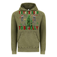 Tis' The Season To Be Jolly Vintage Hoodie | Teevron
