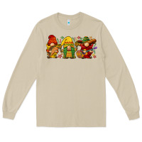 Mushroom cinco de mayo gnomies Long Sleeve Tee - BarkalooDesign