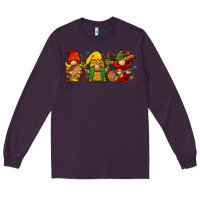 Plum cinco de mayo gnomies Long Sleeve Tee - BarkalooDesign