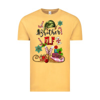 Vintage Mustard brother elf Vintage Tee - MaliasSmallBusiness