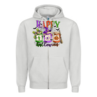 Happy Halloween Jars Zipper Hoodie | Teevron