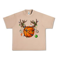 Burro Basketball Horn Christmas Urban Heavy Tee - BundleAndBundleShop