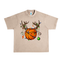 French Oak Basketball Horn Christmas Urban Heavy Tee - BundleAndBundleShop