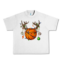 Basketball Horn Christmas Urban Heavy Tee | Teevron