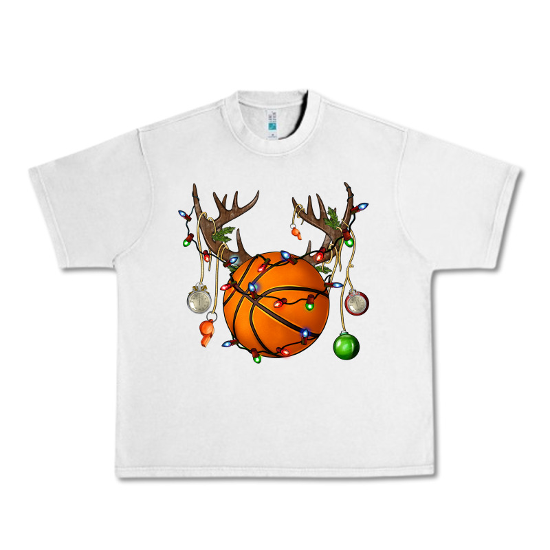 Basketball Horn Christmas Urban Heavy Tee by BundleAndBundleShop | Teevron