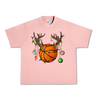 Salmon Basketball Horn Christmas Urban Heavy Tee - BundleAndBundleShop