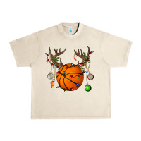 Sandshell Basketball Horn Christmas Urban Heavy Tee - BundleAndBundleShop