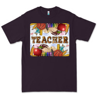 Plum Teacher Premium Tee - LillyAllenDesigns