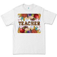 White Teacher Premium Tee - LillyAllenDesigns