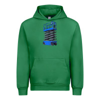 Emerald scissor lift Urban Hoodie - LillyAllenDesigns