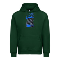 Forest Green scissor lift Urban Hoodie - LillyAllenDesigns
