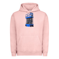 Pigment Salmon scissor lift Urban Hoodie - LillyAllenDesigns
