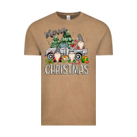 Vintage Coffee merry christmas gnomes truck Vintage Tee - MaliasSmallBusiness