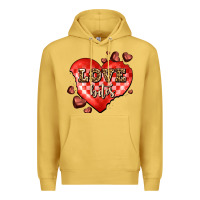 Antique Gold love bites olivia Premium Hoodie - OliviaCreatesArt