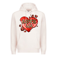 Pale Pink love bites olivia Premium Hoodie - OliviaCreatesArt