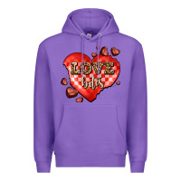 Purple love bites olivia Premium Hoodie - OliviaCreatesArt