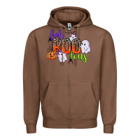 Chestnut fab boo lous Zipper Hoodie - CowGirlArtShop
