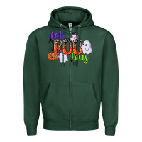 Sports Green fab boo lous Zipper Hoodie - CowGirlArtShop