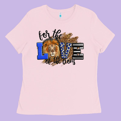 For The Love Of The Lions Ladies Tee Designed By Lillyallendesigns