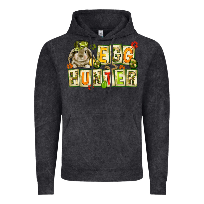 Egg Hunter With Camouflage Plate Letters Vintage Hoodie by NancyCooperArtShop | Teevron