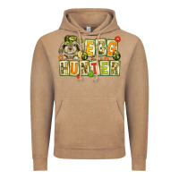Vintage Coffee Egg hunter with camouflage plate letters Vintage Hoodie - NancyCooperArtShop