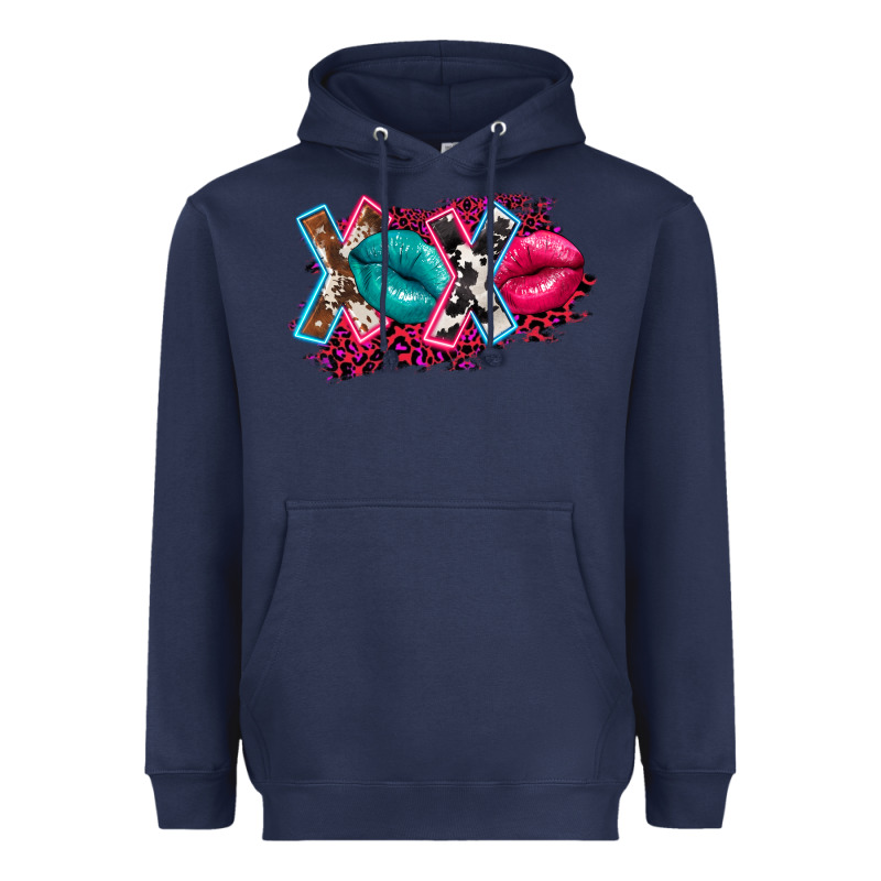 Western Xoxo Heavyweight Hoodie by FaDigitalArtStudio | Teevron