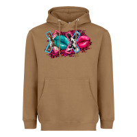 Toasted Coconut Western xoxo Heavyweight Hoodie - FaDigitalArtStudio