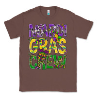 Chestnut Mardi Gras crew Classic Tee - BundleAndBundleShop