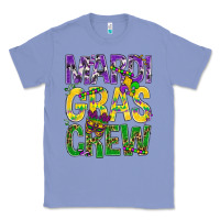 Colony Blue Mardi Gras crew Classic Tee - BundleAndBundleShop