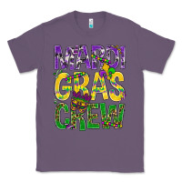 Lavender Mardi Gras crew Classic Tee - BundleAndBundleShop