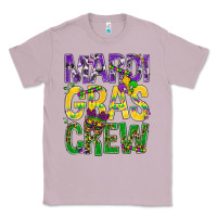 Lilac Mardi Gras crew Classic Tee - BundleAndBundleShop