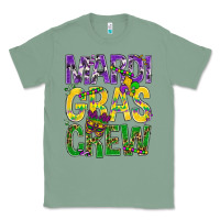 Sage Mardi Gras crew Classic Tee - BundleAndBundleShop