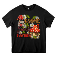 Black gnome sweet gnome Heavy Core Tee - BarkalooDesign