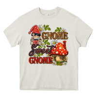 Cream gnome sweet gnome Heavy Core Tee - BarkalooDesign