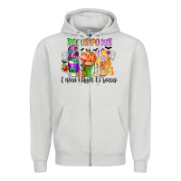 Dove Grey hocus pocus i need coffee to focus Zipper Hoodie - CowGirlArtShop