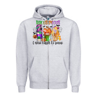 Heather Grey hocus pocus i need coffee to focus Zipper Hoodie - CowGirlArtShop