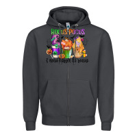 Smoke hocus pocus i need coffee to focus Zipper Hoodie - CowGirlArtShop