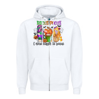 White hocus pocus i need coffee to focus Zipper Hoodie - CowGirlArtShop