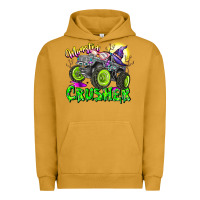 Pigment Peanut Butter Monster Crusher Urban Hoodie - CowhideDigitalArt