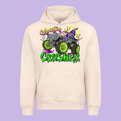 Monster Crusher Urban Hoodie Designed By Cowhidedigitalart