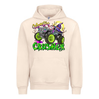 Sandshell Monster Crusher Urban Hoodie - CowhideDigitalArt