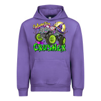 Tulip Monster Crusher Urban Hoodie - CowhideDigitalArt