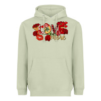 Matcha Love more Valentine's Day Heavyweight Hoodie - FaDigitalArtStudio