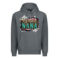 Rock blessed nana Premium Hoodie - OliviaCreatesArt