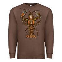 Chestnut Crawfish Premium Sweatshirt - FaDigitalArtStudio