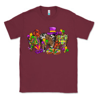 Burgundy mardi gras dental Classic Tee - BundleAndBundleShop