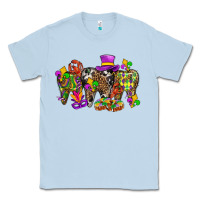 Dusty Blue mardi gras dental Classic Tee - BundleAndBundleShop