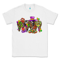 White mardi gras dental Classic Tee - BundleAndBundleShop